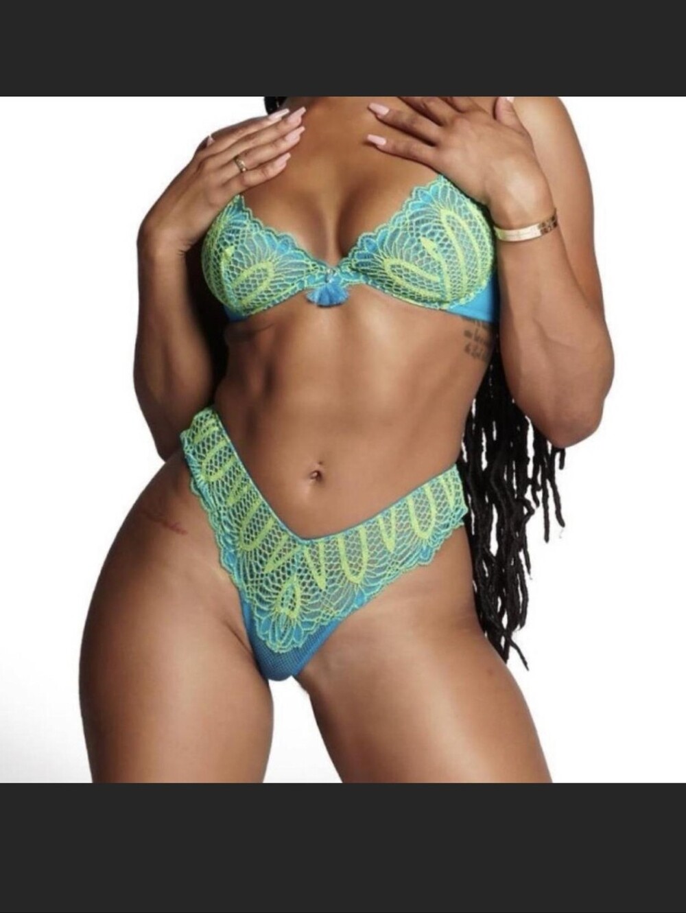 Savage X Fenty Stranded In Lace - Picture 7 of 7